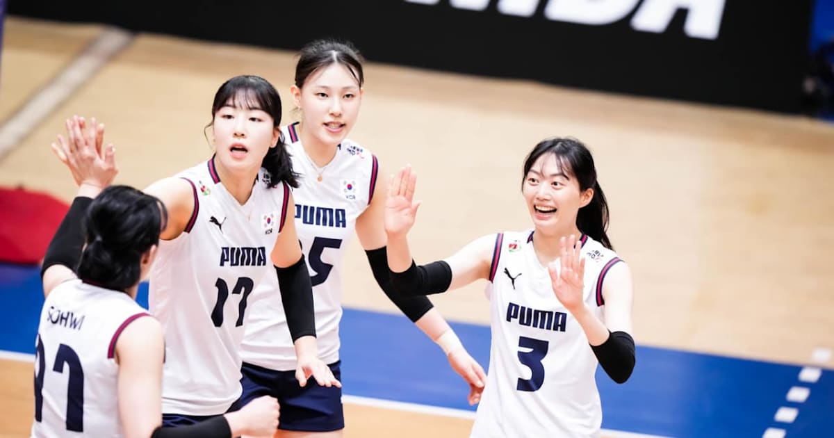 여자 배구 2025 VNL: 대한민국 2-3 불가리아