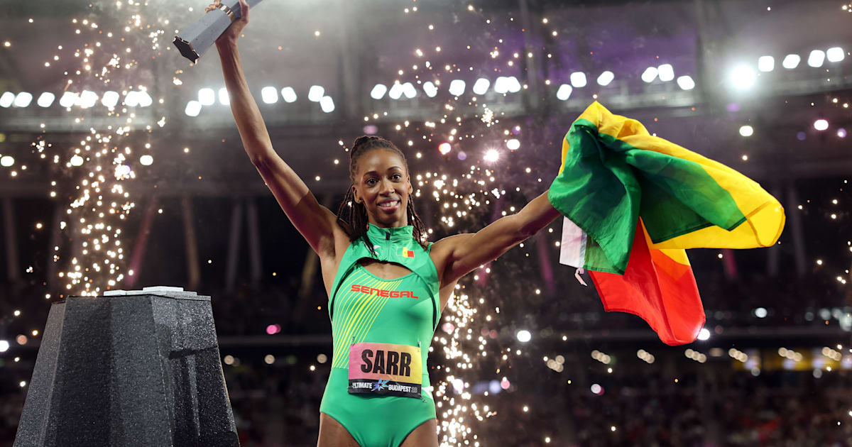 Saly Sarr wins Wanda Diamond League triple jump title in Brussels
