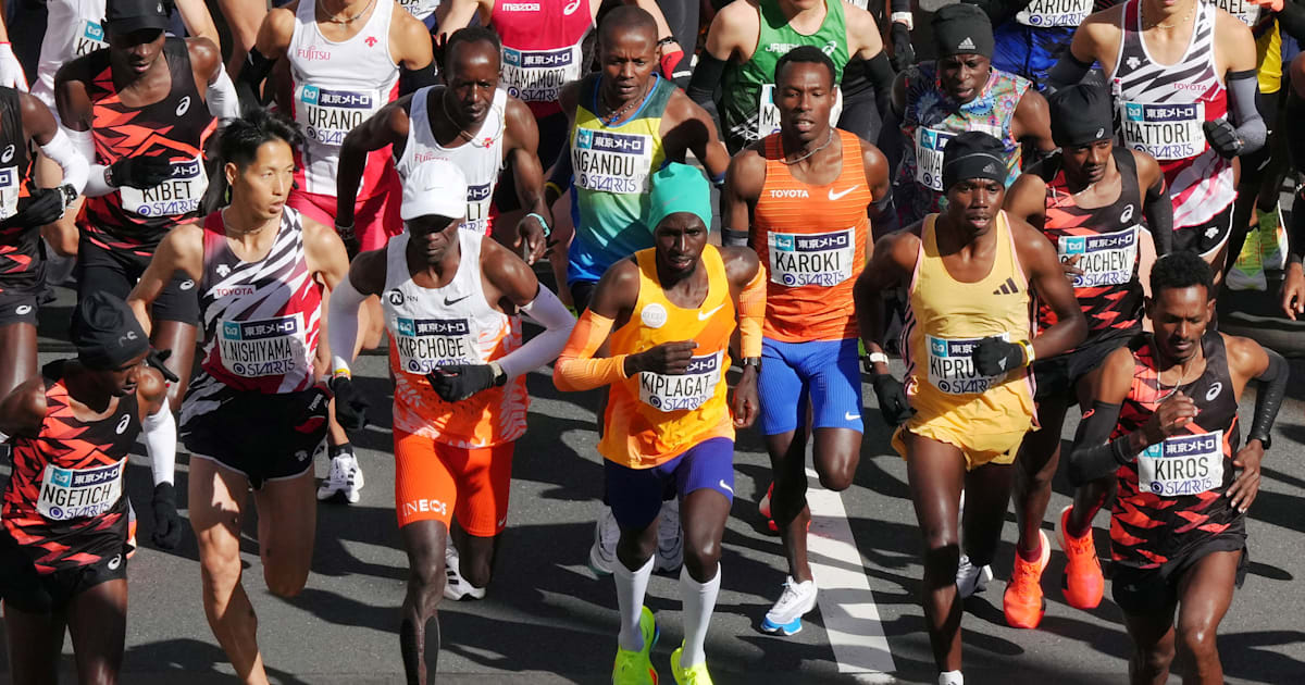 Athletics Tokyo Marathon 2024 All results and times complete list