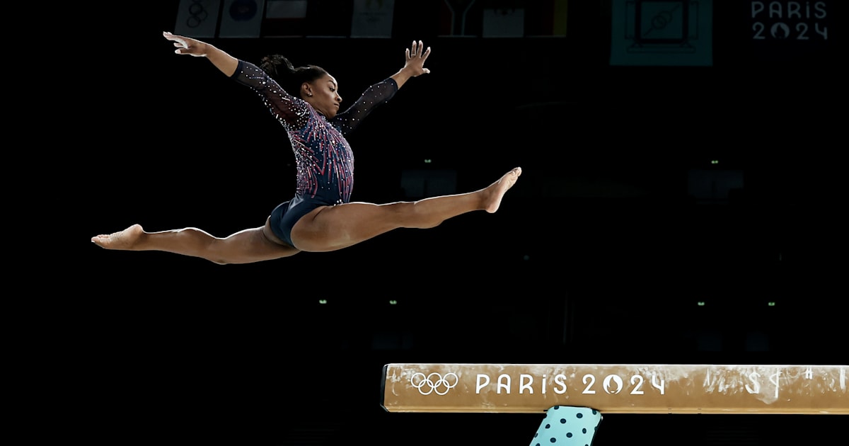Simone Biles étonne lors de son retour olympique