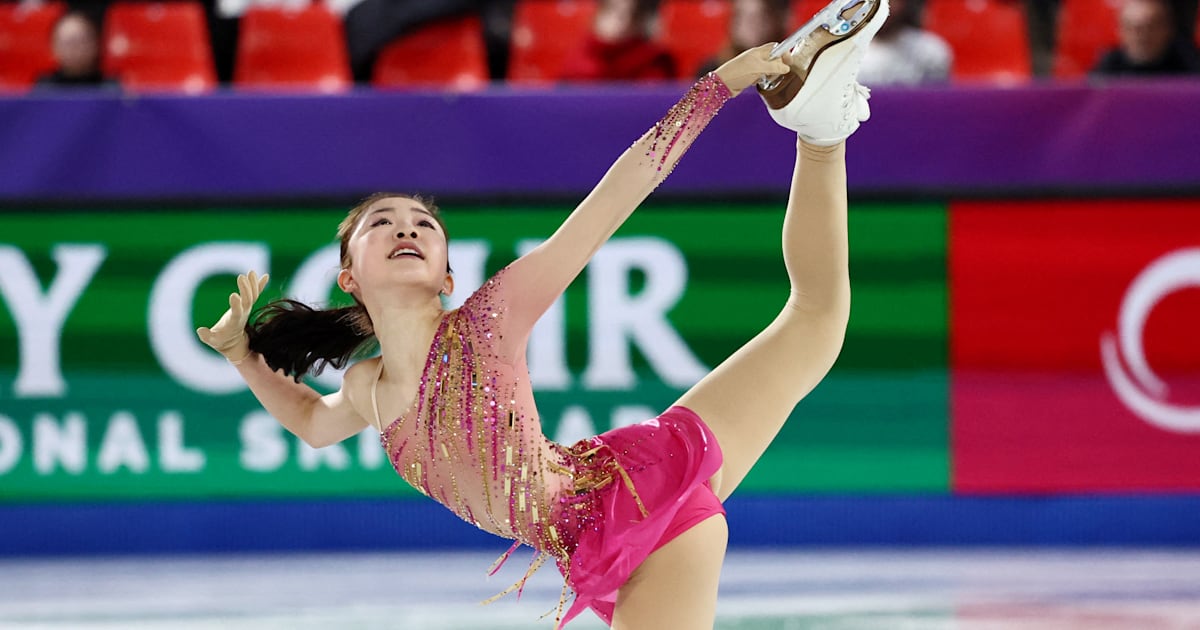 The evolution of Japanese figure skater Chiba Mone