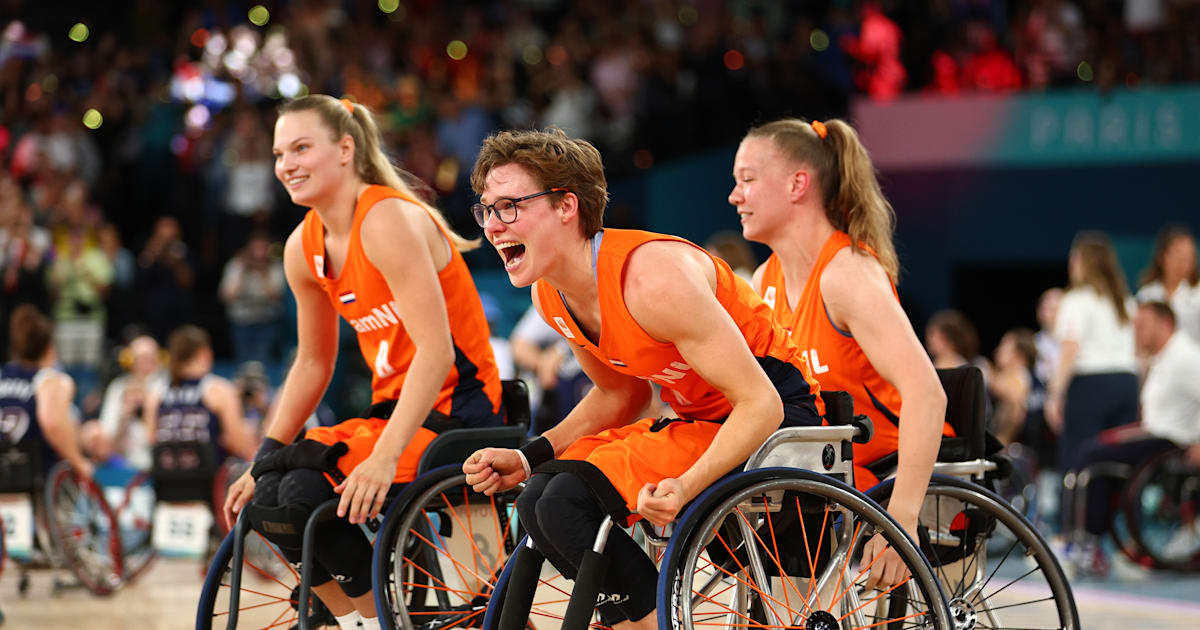 Paris 2024 Paralympics: Netherlands come from behind to retain women’s wheelchair basketball title