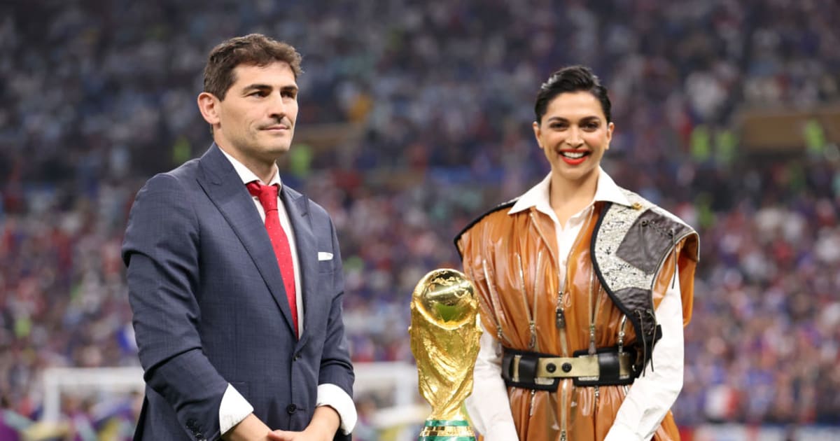 Deepika Padukone Unveils FIFA World Cup 2022 Trophy, See Pics