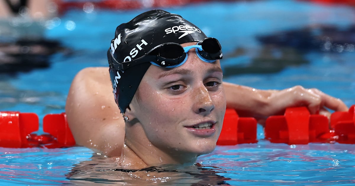 Paris 2024 Olympics Just shy of her 18th birthday, swimming sensation