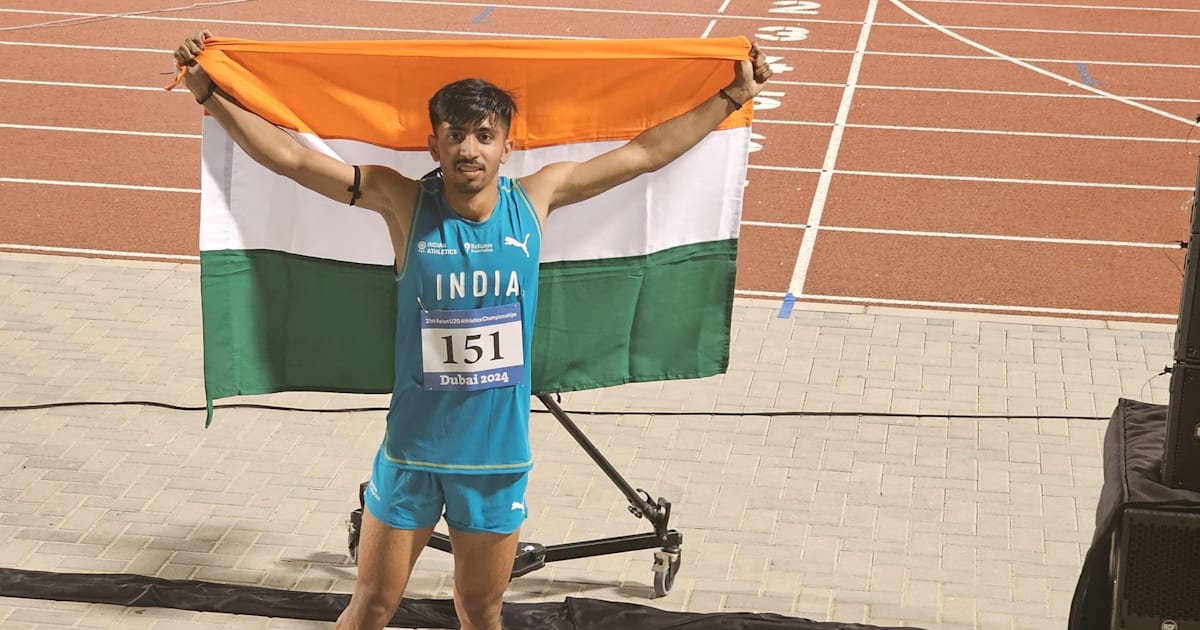 Asian U20 Athletics Championships 2024 Medal tally and Indian winners