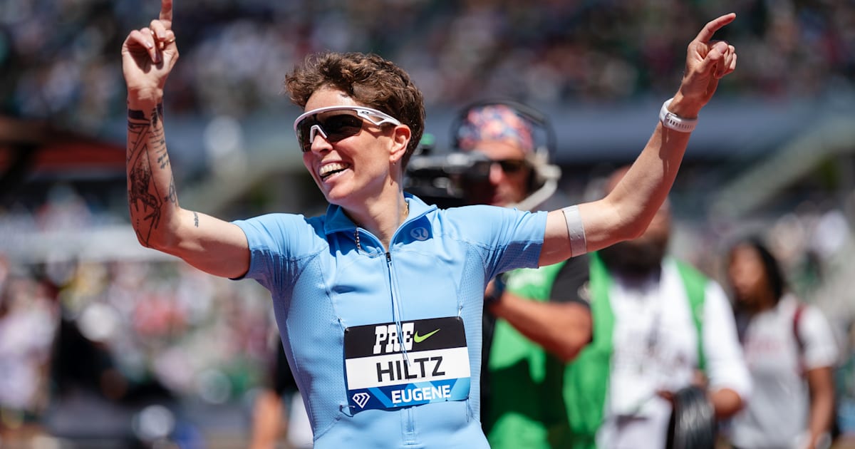 USA Track and Field Championships 2026: Nikki Hiltz on Josh Kerr's mile world record: 