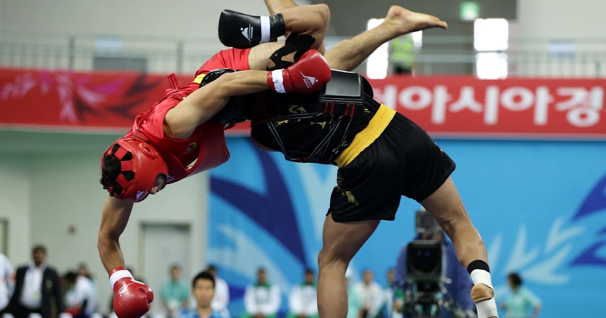 Wushu Men’s Sanda Semifinals World Championships Fort Worth