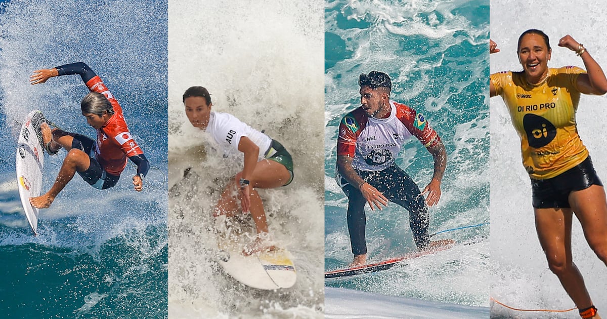 2023 ISA World Surfing Games Carissa Moore, Caroline Marks, Sally Fitzgibbons, Kanoa Igarashi