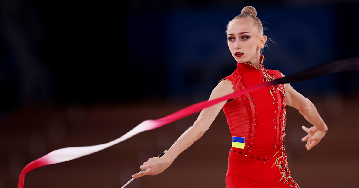 Ukrainian rhythmic gymnast Viktoriia Onopriienko ‘I feel I'm braver’