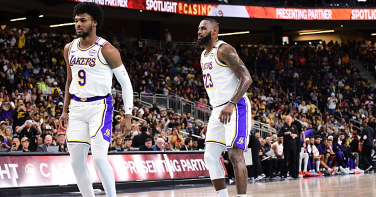 LeBron and Bronny James write NBA history as first father-son duo to play together