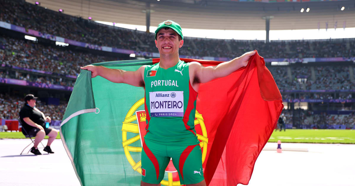 Miguel Monteiro é ouro no arremesso de peso e dá a Portugal a primeira medalha em Paris 2024
 #ÚltimasNotícias #Portugal