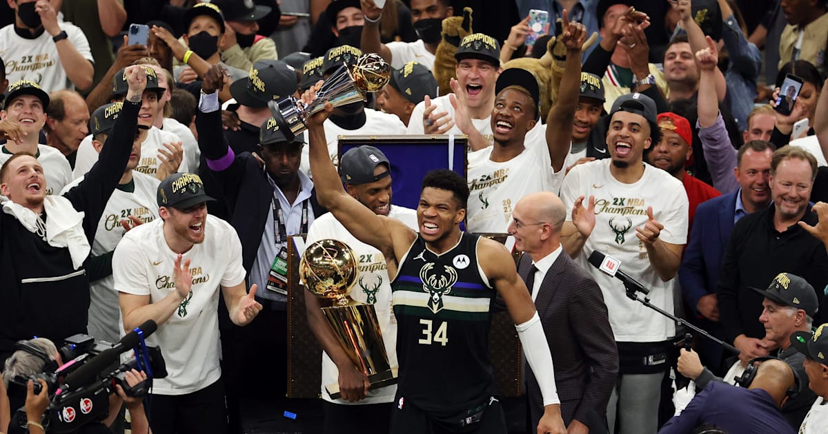 Giannis Antetokounmpo Scores 50 To Lead Bucks To First NBA Title In 50 ...