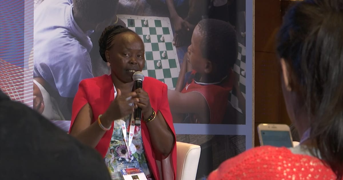 Tegla Loroupe calls for everyone to the light