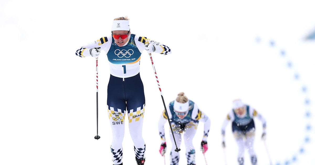 Sweden sweep podium in women's cross-country sprint as Linn ...