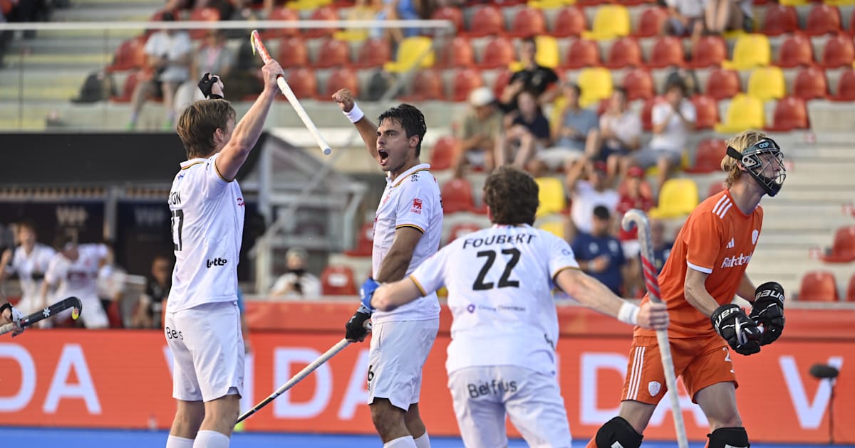 Belgium win Pro League title to secure LA 2028 men’s hockey quota