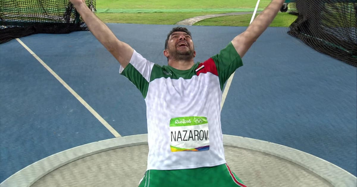 Nazarov vince uno storico oro nel lancio del martello