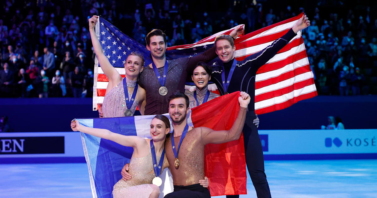 World Figure Skating Championships 2022 Men's free skate and ice dance
