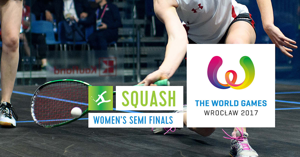 Squash Semifinales femeninas Juegos Mundiales de Breslavia 2017