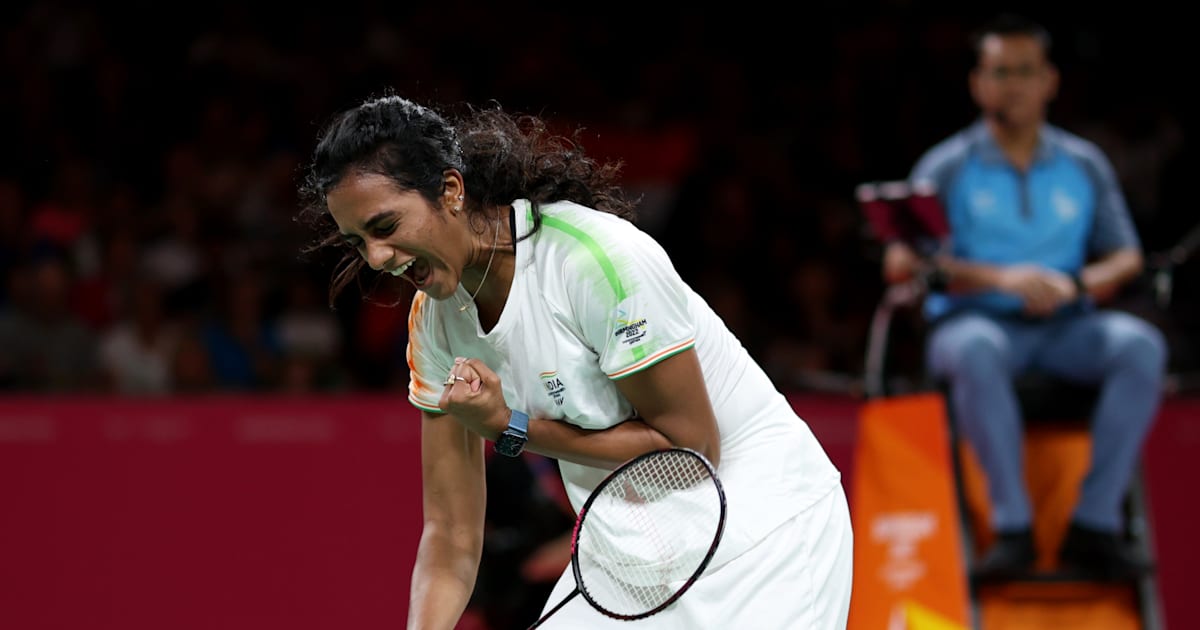 PV Sindhu s’est qualifié pour le deuxième tour