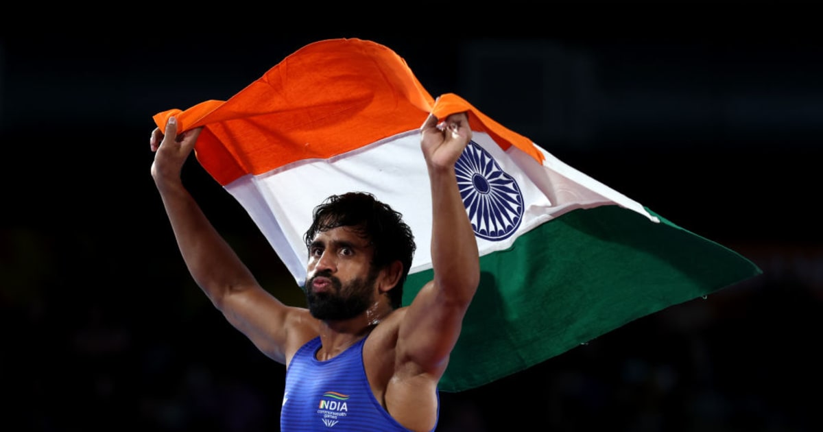 India’s Bajrang Punia Won A Bronze Medal At The World Wrestling ...