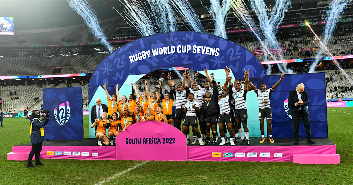 South Africa and Australia beat Fiji to win Birmingham 2022 rugby sevens  titles