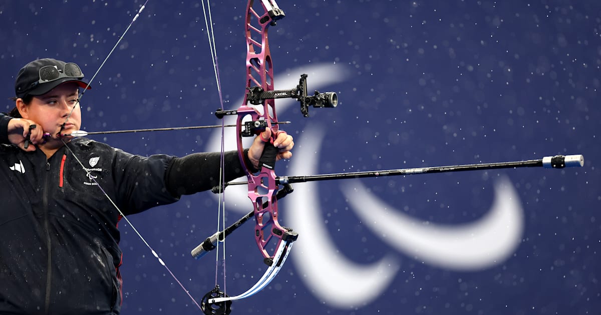 Jeux Paralympiques de Paris 2024 Para tir à l’arc sous la pluie, les Para archères font