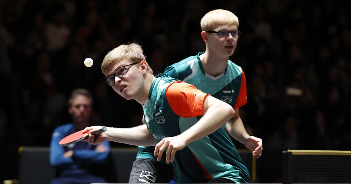 Tennis de table Alexis et Félix Lebrun battus aux portes de la finale