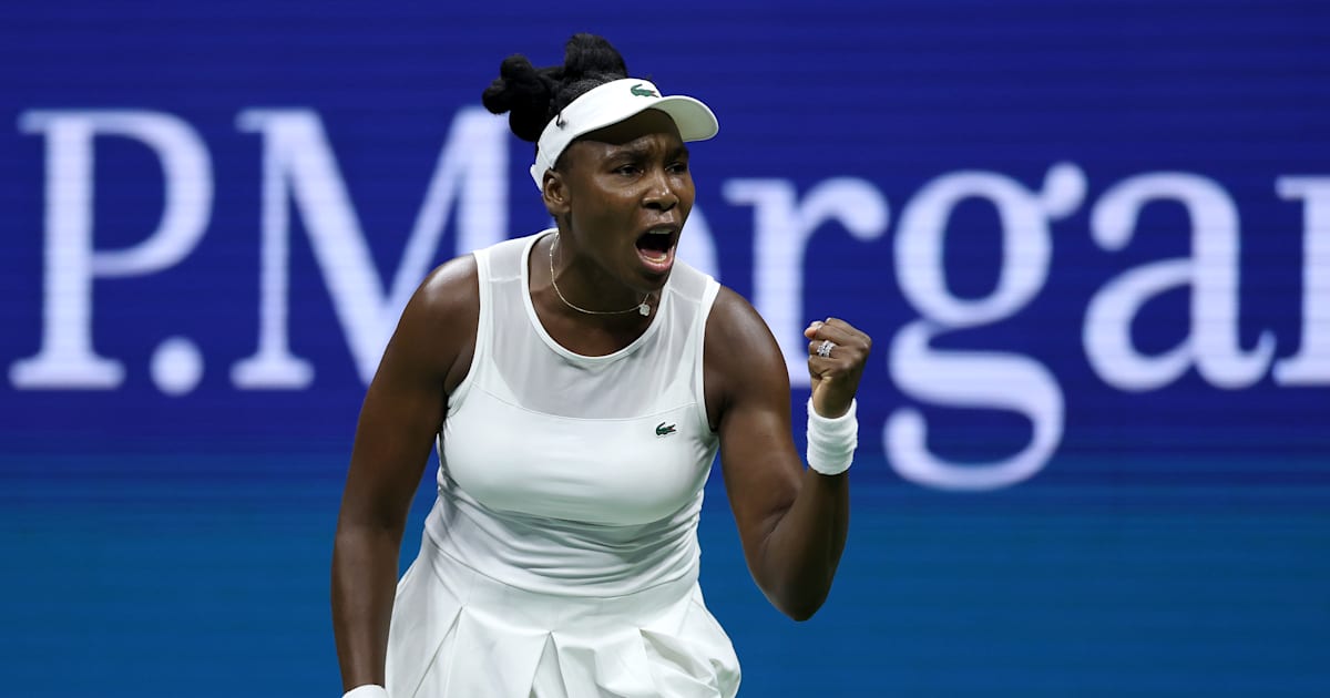 Venus Williams Loses to Sofia Kenin in Record-Late US Open First Round