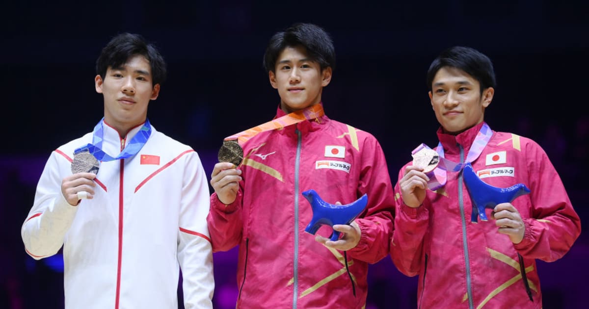 World Gymnastics Championships Liverpool 2022 results men's individual