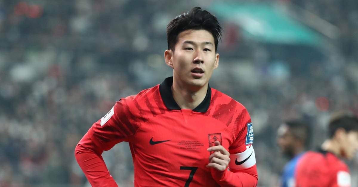 Football, AFC Asian Cup 2023 in 2024: Son Heung-min and Kubo Takefusa ...