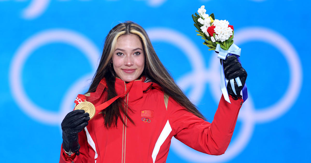 Olympic ski champion Eileen Gu to tackle Paris 2024 public marathon ...