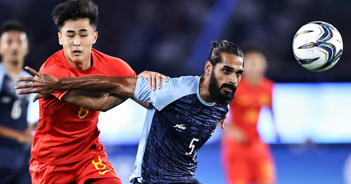 India vs China football, Asian Games 2023, result and scores