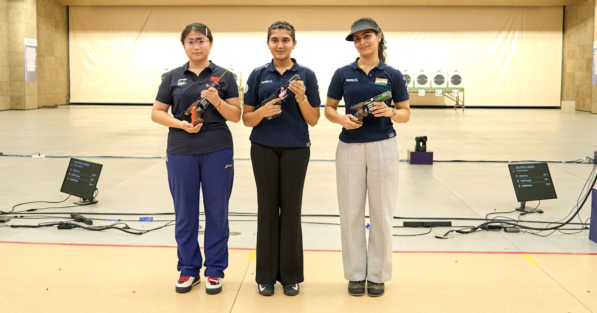 ISSF World Cup 2026 Hangzhou: Esha Singh wins gold medal, Manu Bhaker bags bronze in 25m pistol