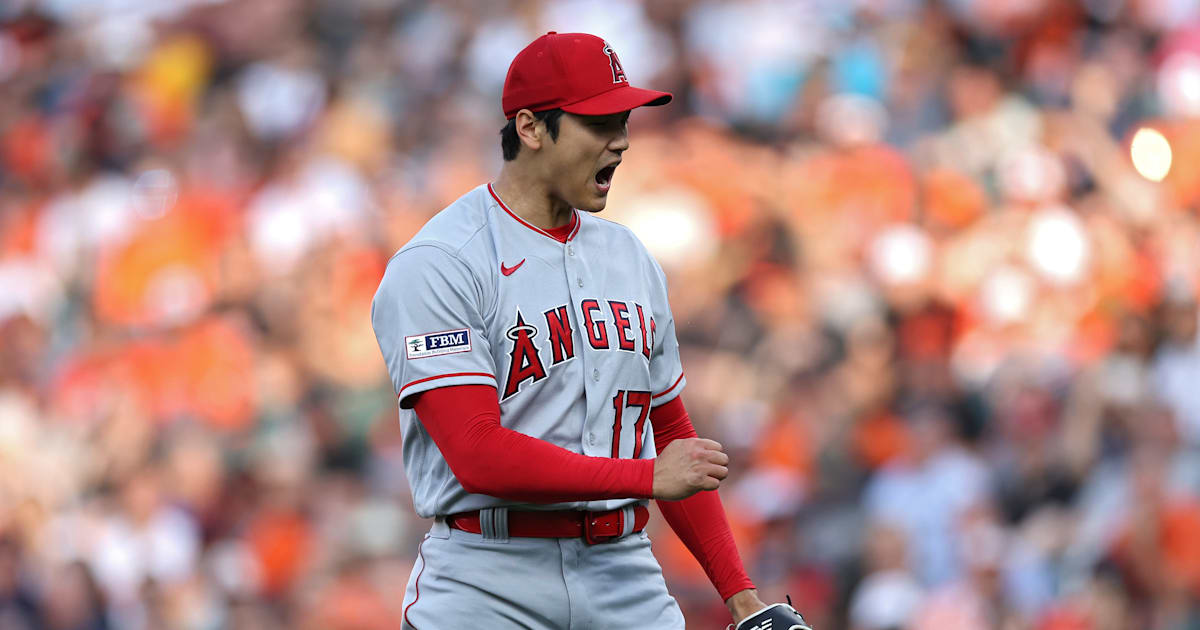 #大谷翔平#刀#日本#竹刀#剣#外国#土産#メジャー 大谷翔平が二刀流で出場5勝目&3ランHRを記録｜MLB