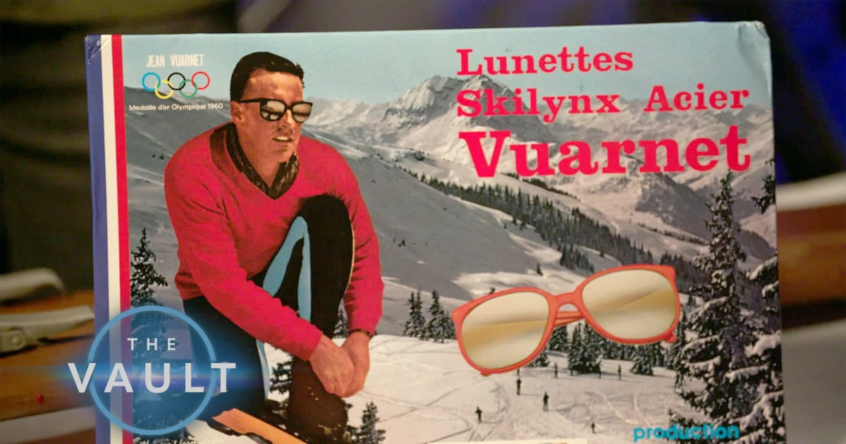 Chaussures de ski ancienne - Double laçage • EUR 50,00