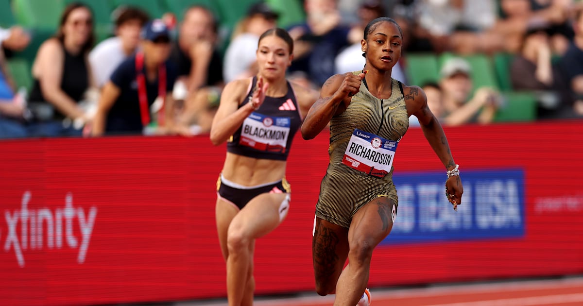 シャカリ・リチャードソン、ギャビー・トーマスが米国オリンピックチーム選考会の200m第1ラウンドで最速記録