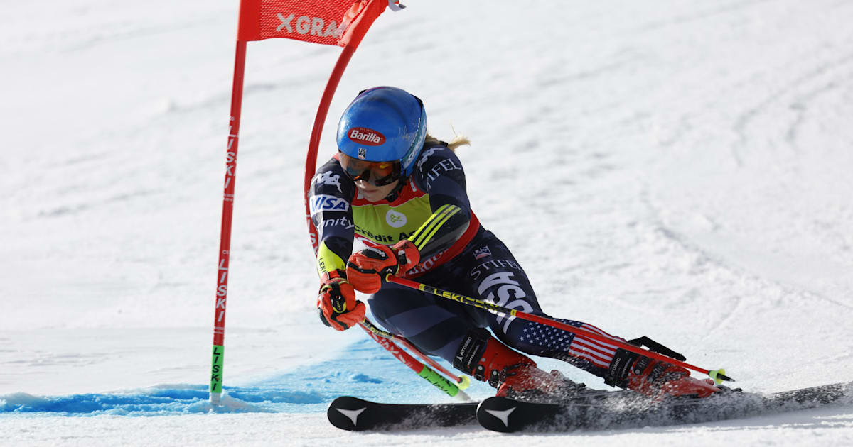 Alpine Skiing: Mikaela Shiffrin Wins World Cup Finals Giant Slalom To ...