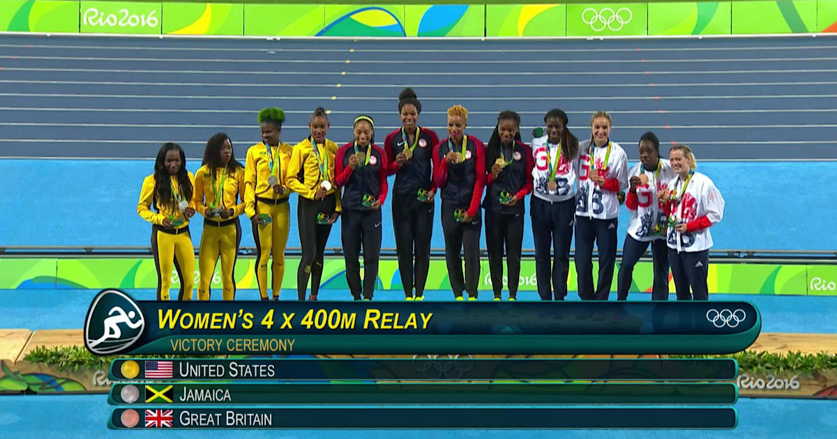 Sixth Gold In Women S 4x400 Relay For The Usa