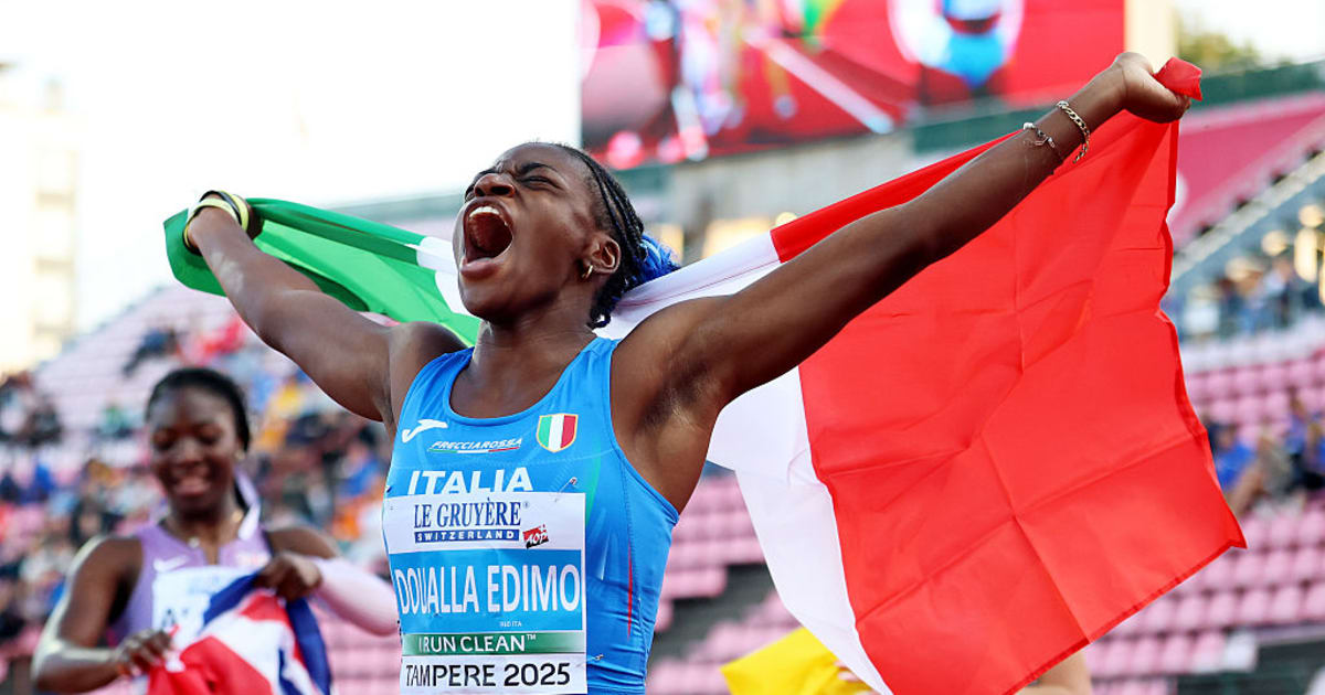 2026 European Athletics U18 Championships: Italy's Kelly Doualla sets event record en route to gold; British sprinter Divine Iheme looks ahead to Dakar