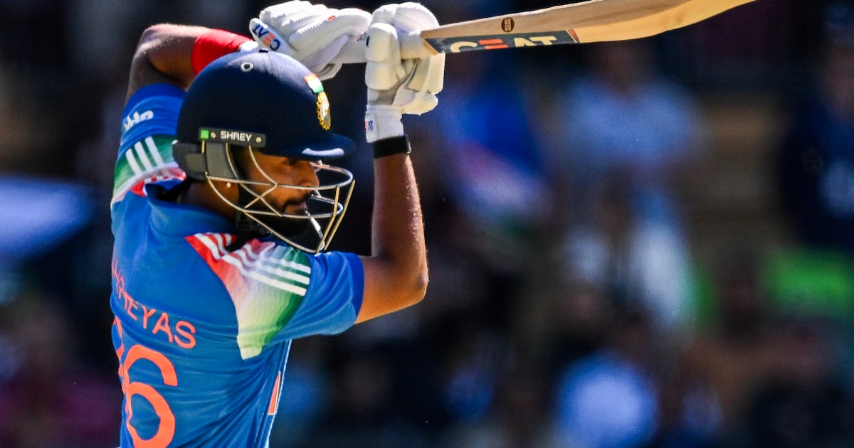 Shreyas Iyer replaces injured Tilak Varma  www.olympics.com