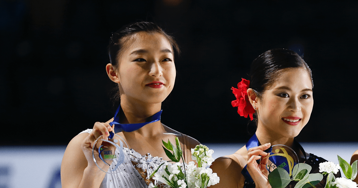 フィギュア坂本花織、宮原知子が語る「私たちはいい環境にいる」
