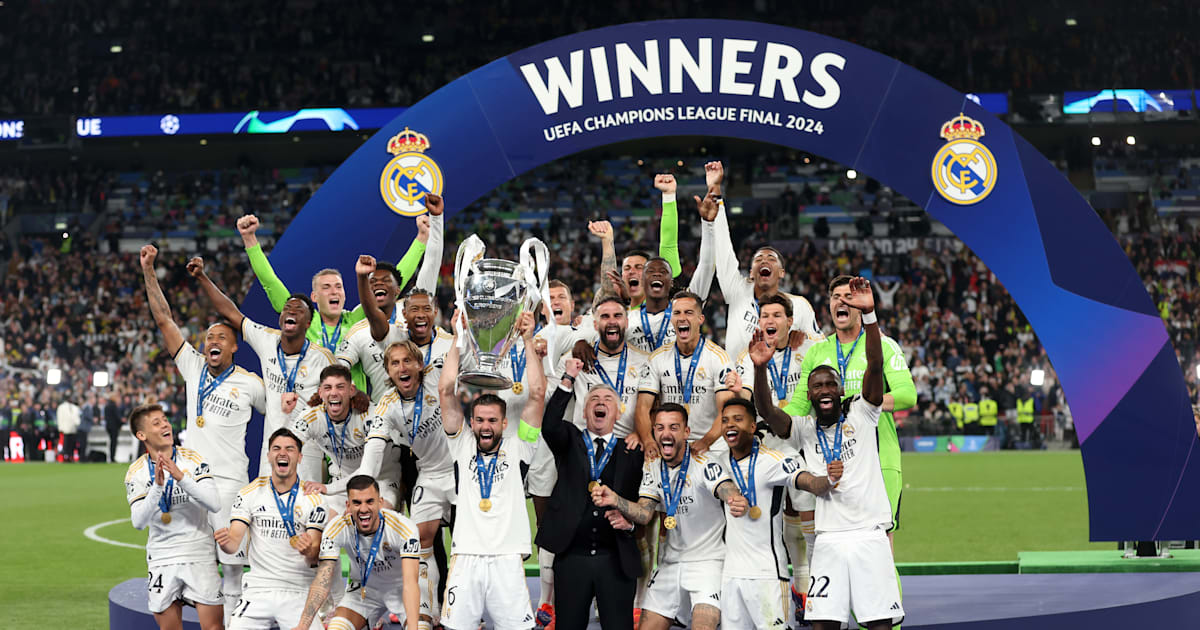 UEFA Champions League roll of honour: Real Madrid, AC Milan among top men’s title winners – full list