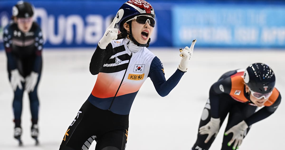 Short track rising star Kim Gilli “I want to be confident and