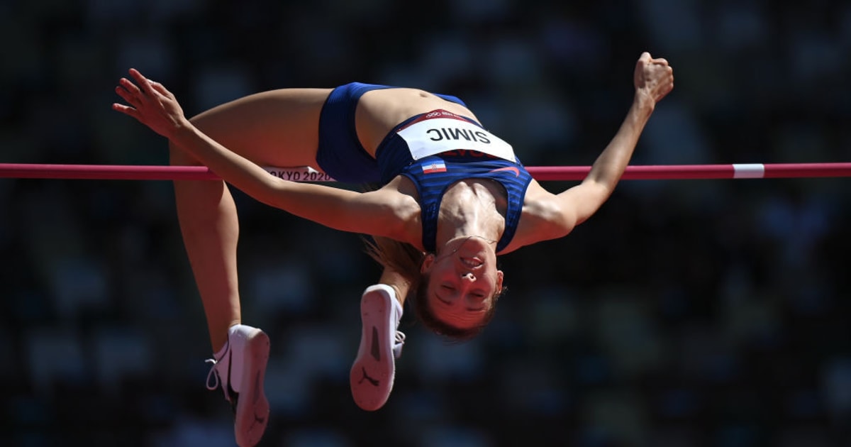Women high jump olympics