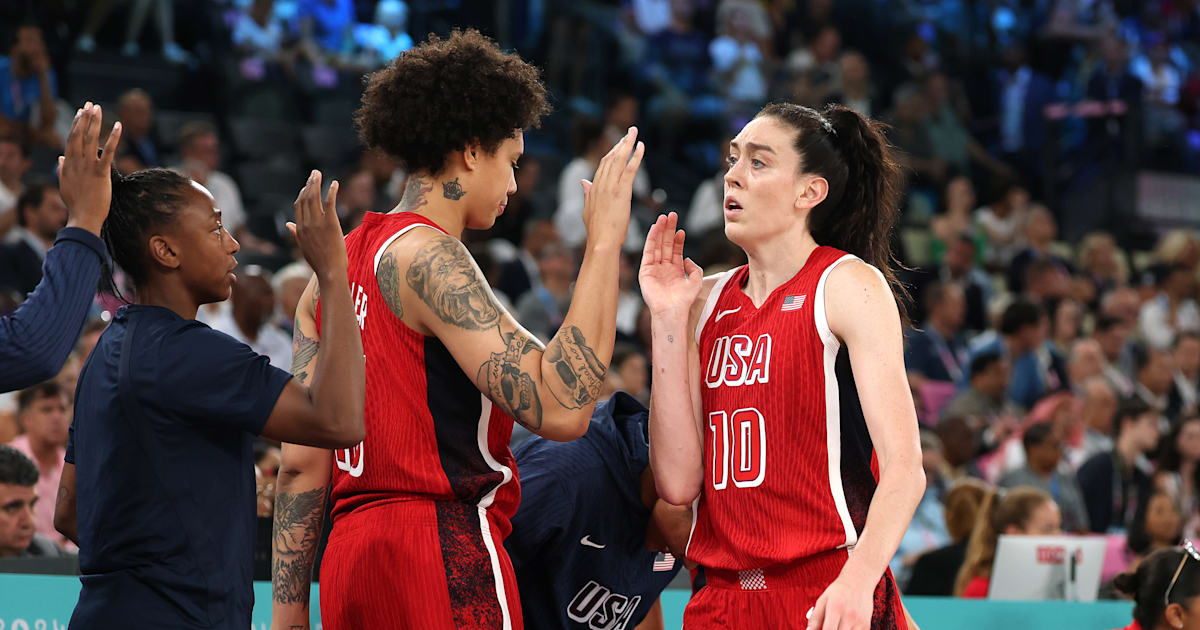 Paris 2024 women's basketball Team USA narrowly beat France to take