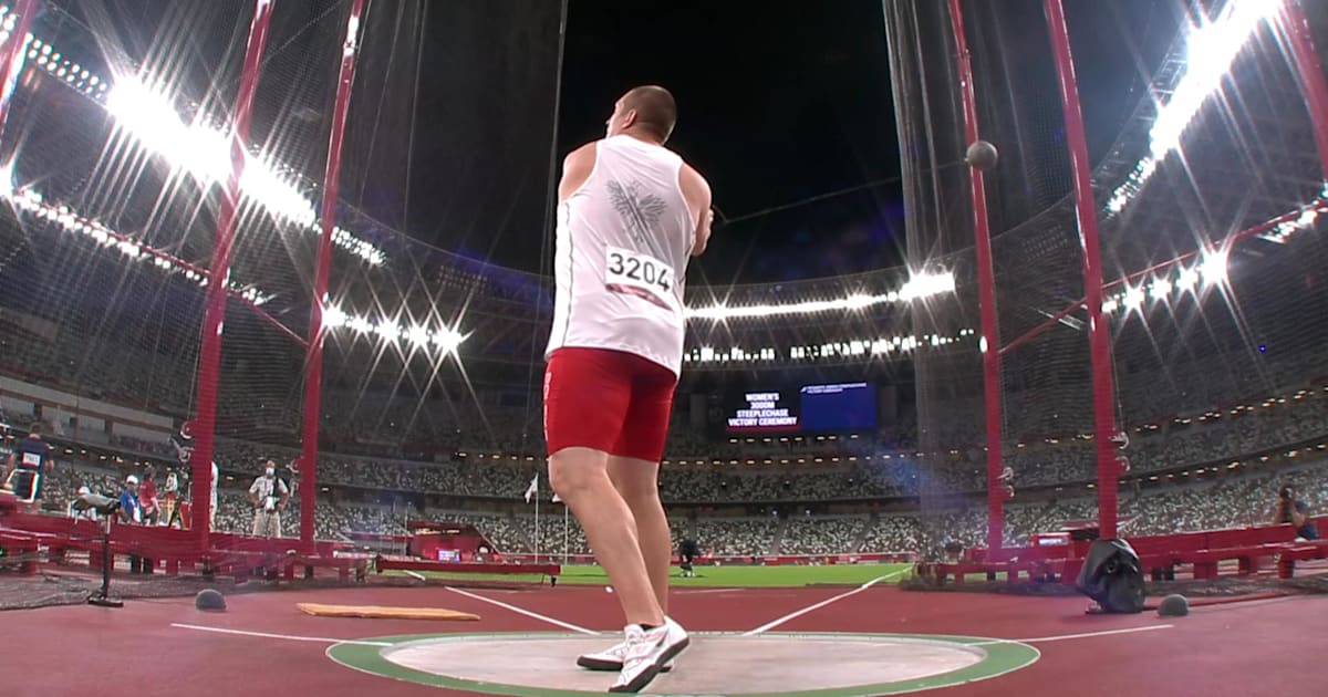 Medal Moment Tokyo 2020 Athletics Men's Hammer Throw W Nowicki (POL)