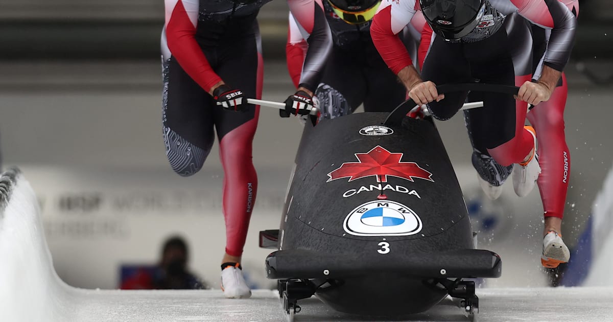 Winter Olympics Bobsled Team