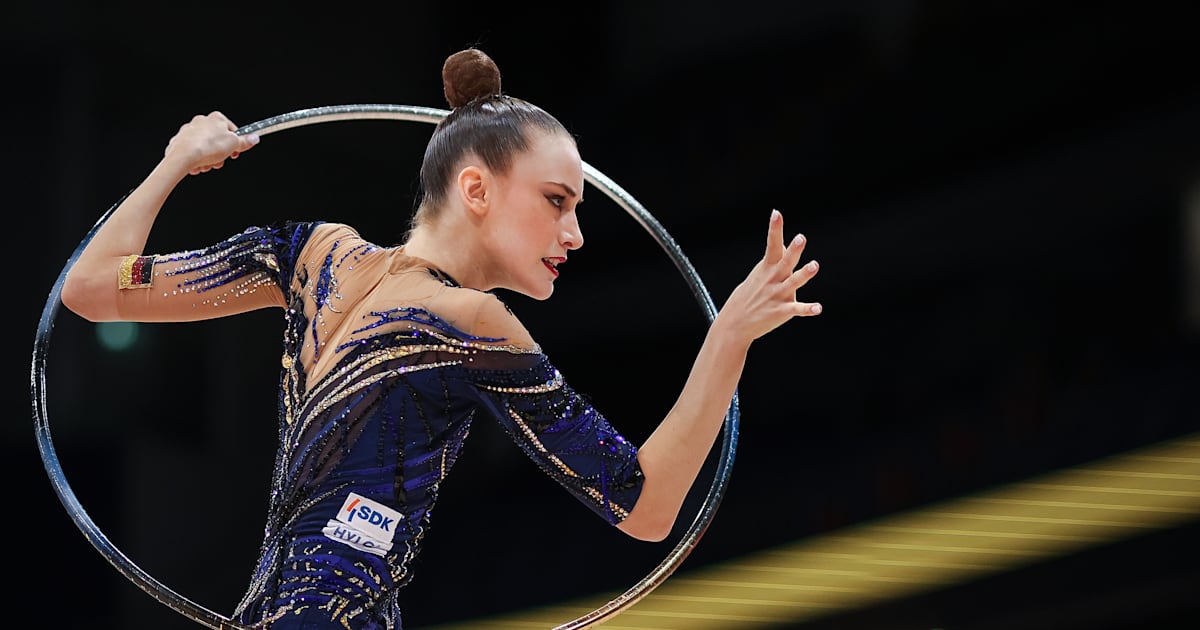 Darja Varfolomeev Wins Third Consecutive Rhythmic Gymnastics World Title in Frankfurt