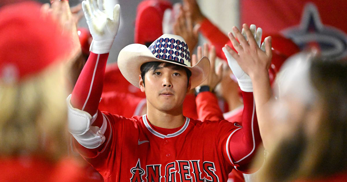 大谷翔平2022ToppsSeries2SPエンゼルス MLB】エンゼルス大谷翔平が9回に起死回生の同点弾2ホーマー8