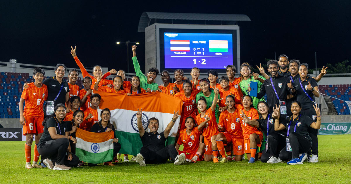 AFC Women's Asian Cup 2026 Qualifiers: Indian football team stuns Thailand to qualify for main event